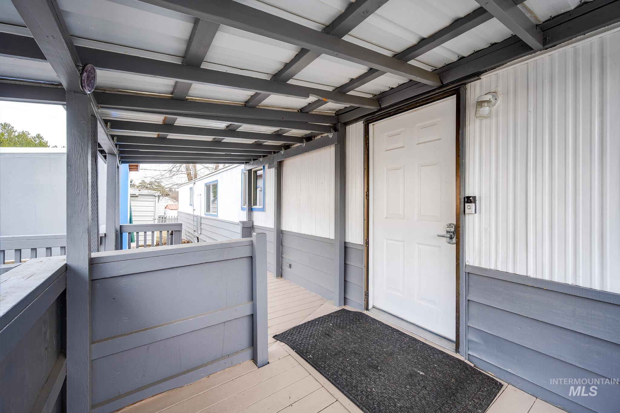 411 North Almon Street, Unit 304 Moscow, ID 83843 - Photo 16 of 21 Doorway to property featuring a deck
