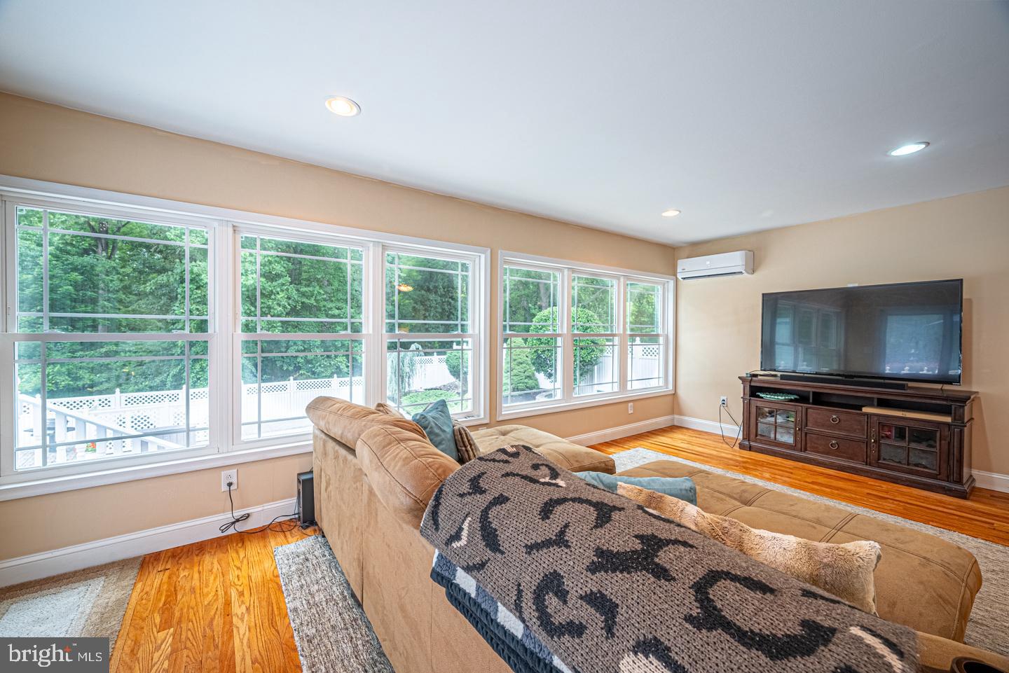 8 Devon Lane Media, PA 19063 - Photo 25 of 75 a bedroom with a bed and large windows