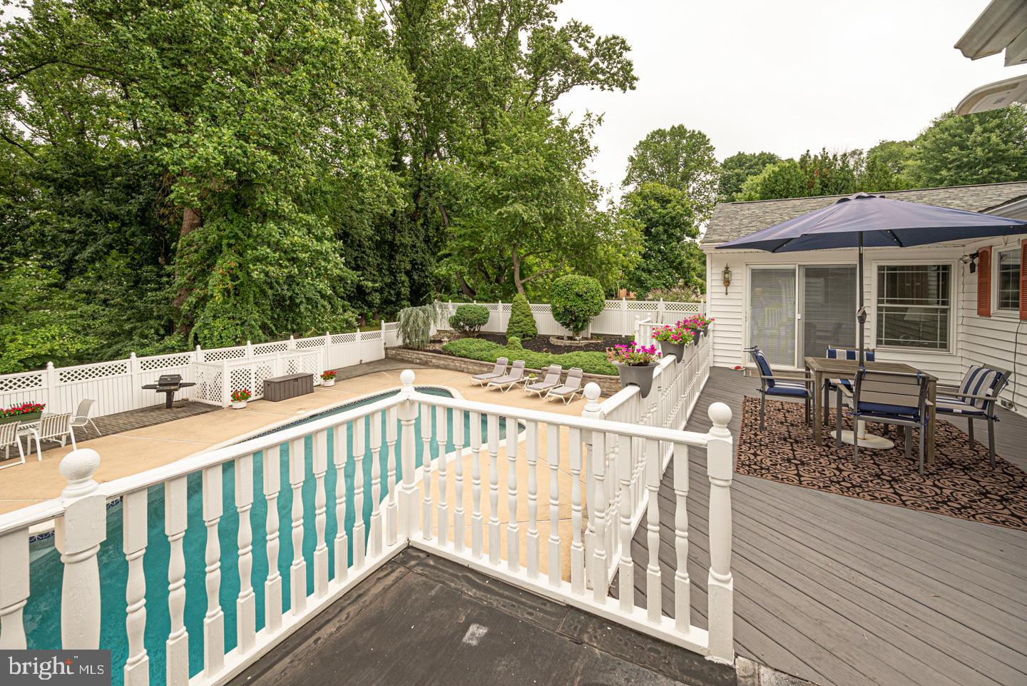 8 Devon Lane Media, PA 19063 - Photo 28 of 75 a view of a chairs and table on the wooden floor