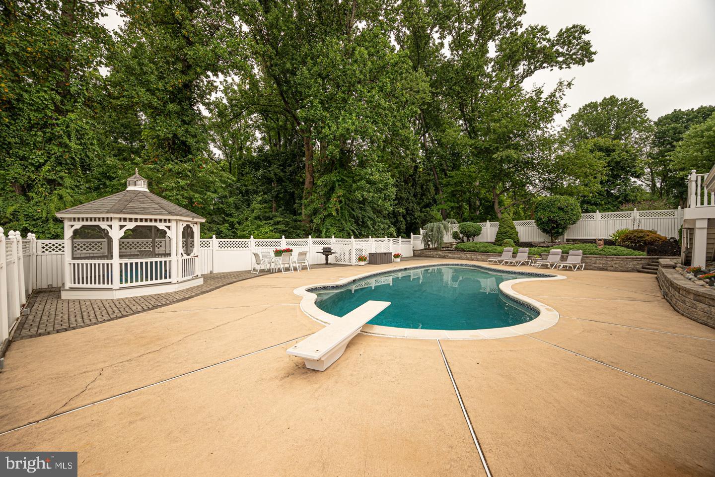 8 Devon Lane Media, PA 19063 - Photo 56 of 75 a view of outdoor space yard swimming pool and patio