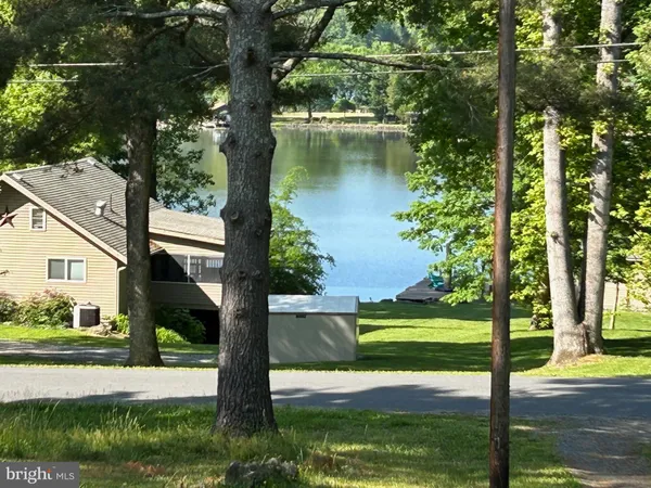 a view of a yard in front of house