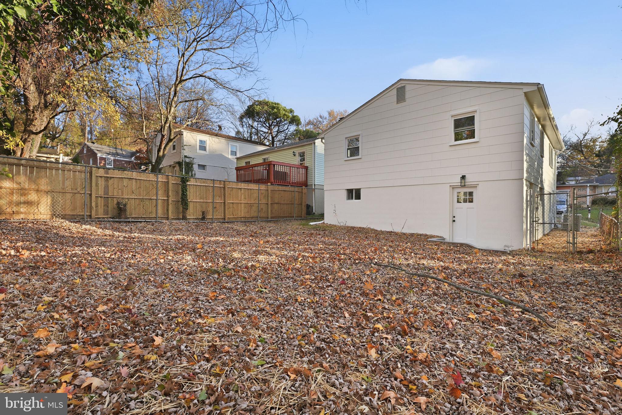 5716 Somerset Road Riverdale, MD 20737 - Photo 24 of 24 a backyard of a house