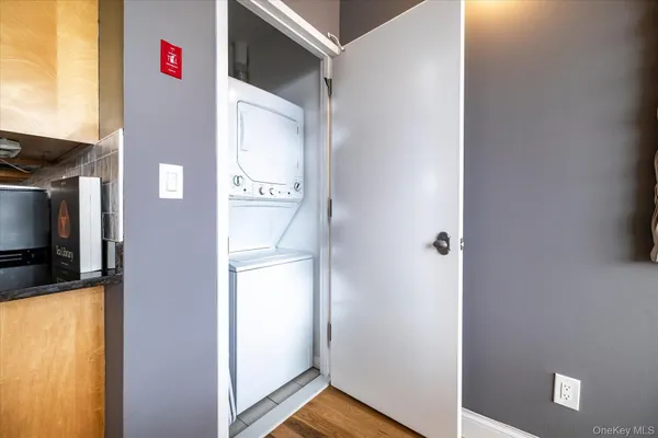 a street view of a refrigerator