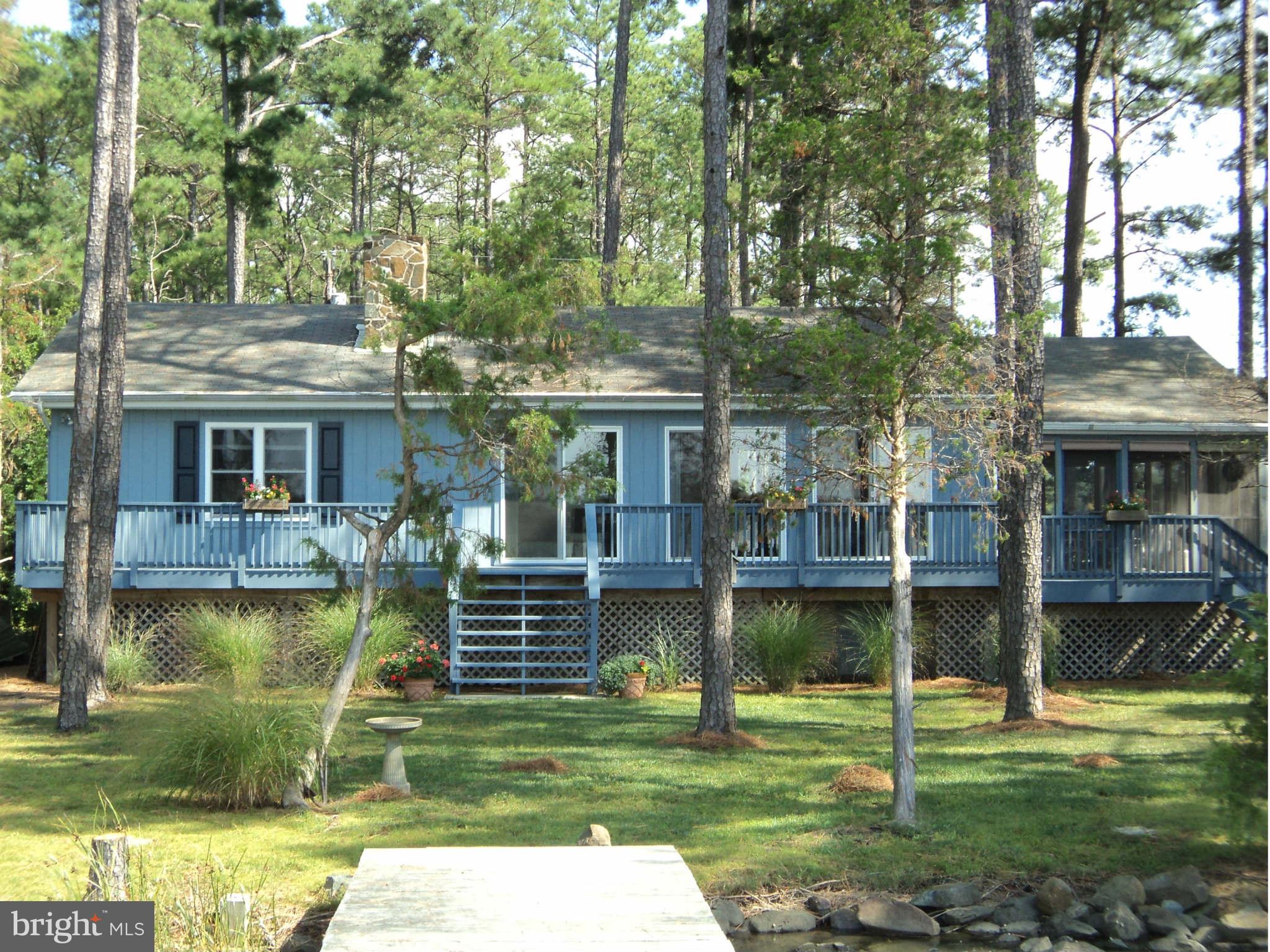 808 Seabreeze Road Cambridge, MD 21613 - Photo 1 of 8 View of house from pier