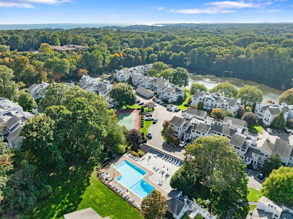 133 Rowayton Woods Drive, Unit 133 Norwalk, CT 06854 - Photo 32 of 40 Rowayton Woods pool and tennis