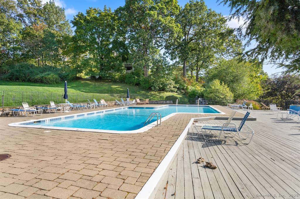 133 Rowayton Woods Drive, Unit 133 Norwalk, CT 06854 - Photo 33 of 40 Private pool & sun deck