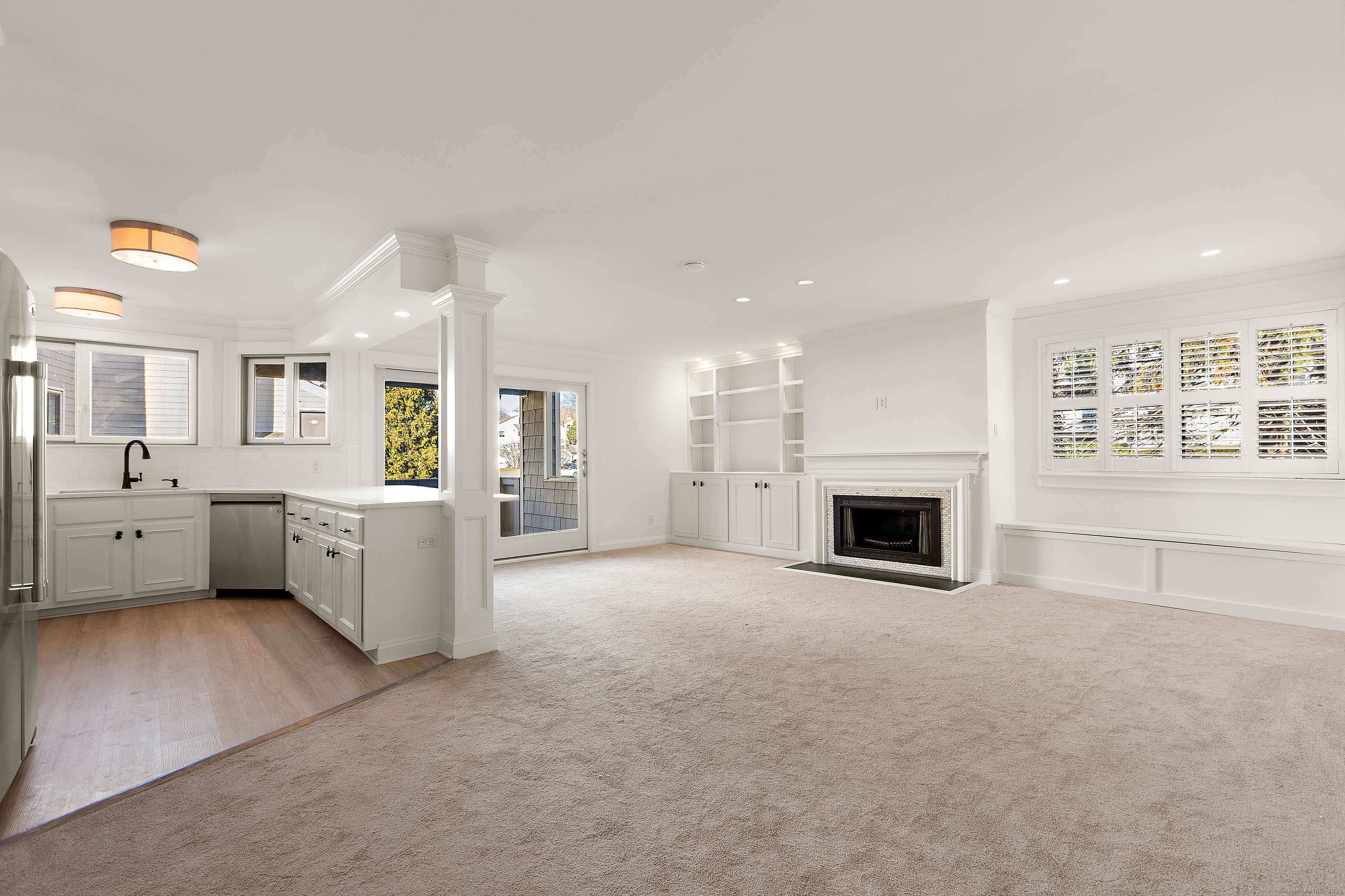 133 Rowayton Woods Drive, Unit 133 Norwalk, CT 06854 - Photo 39 of 40 Open Floor plan awaits your finishing touch