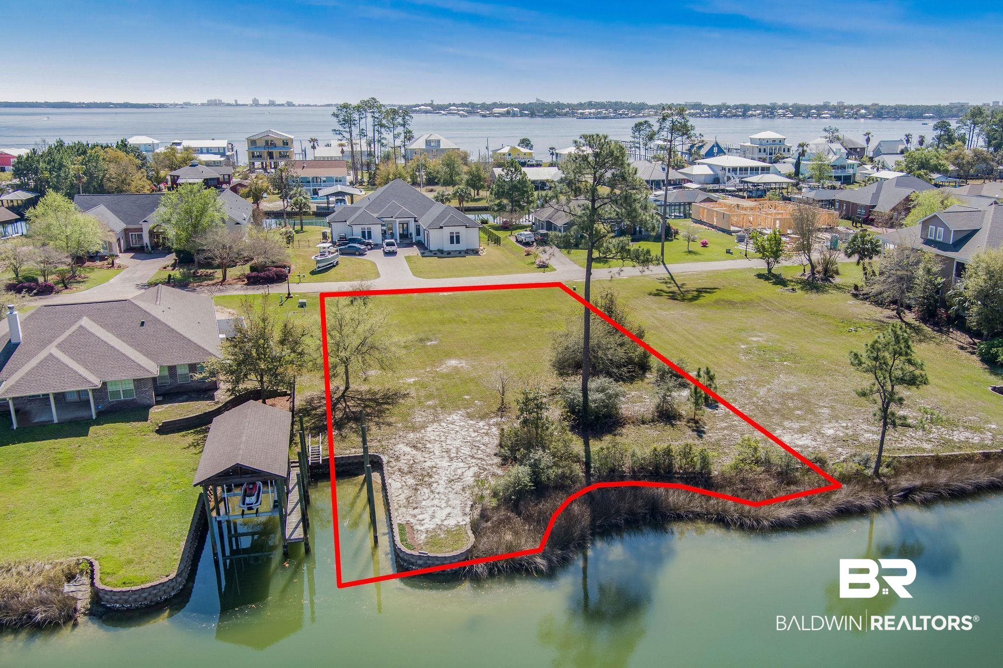 6433 East Quarry Drive Elberta, AL 36530 - Photo 2 of 10 Birds eye view of property with a water view and a residential view
