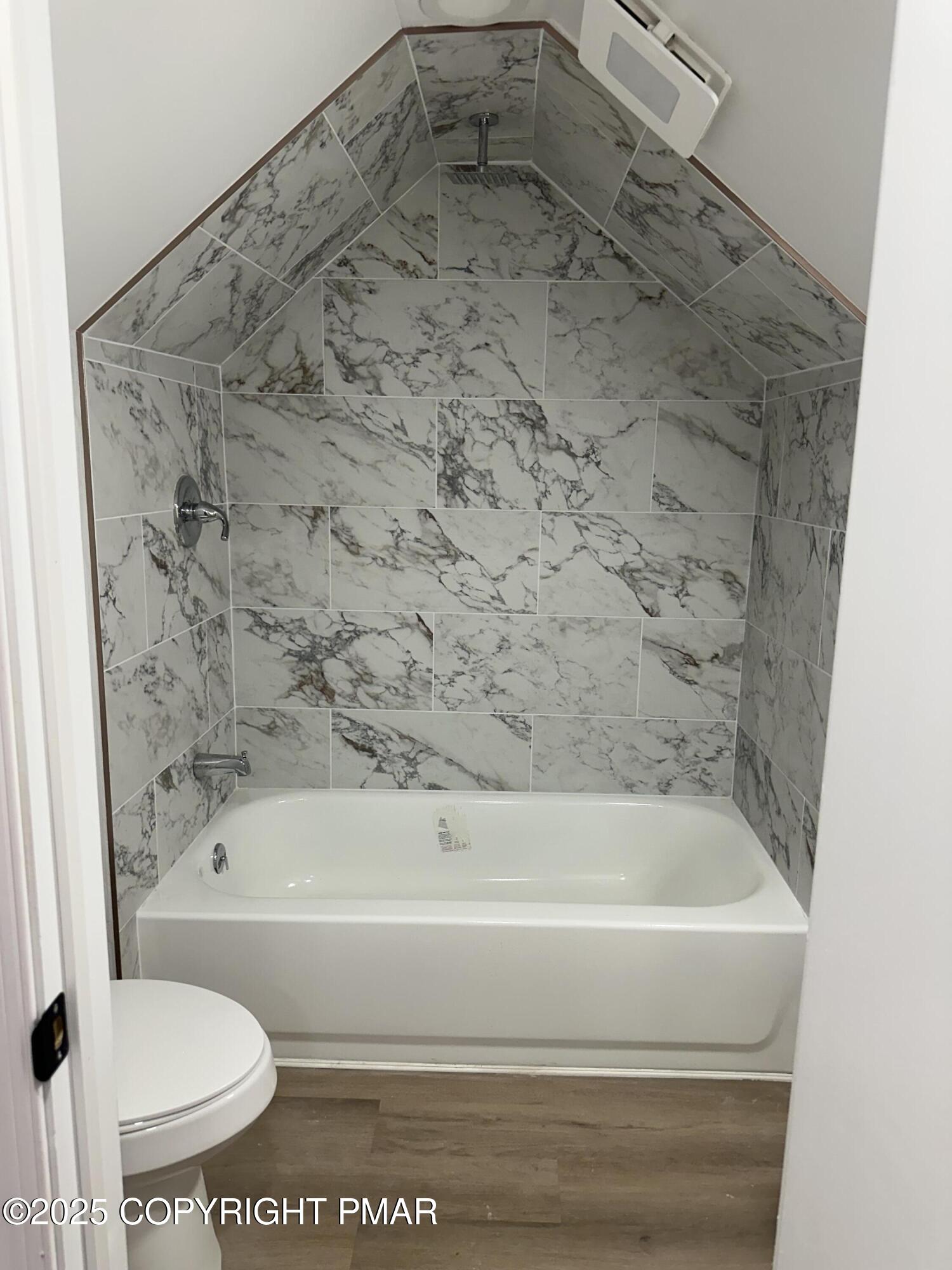 105 Glenmere Road Canadensis, PA 18325 - Photo 26 of 28 a bathroom with a shower and a toilet