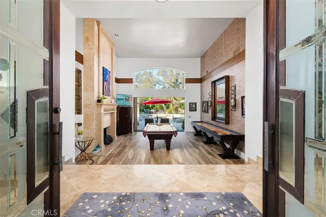 a garden view with sitting space