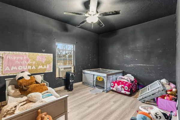 a play room with furniture