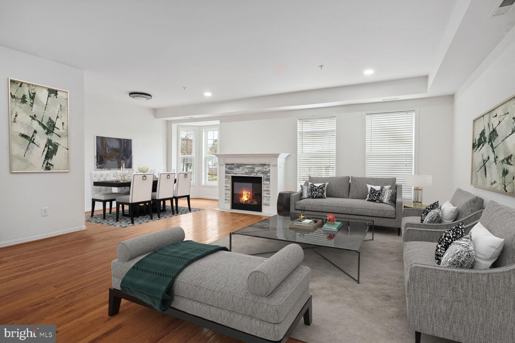 270 Brock Bridge Road Laurel, MD 20724 - Photo 2 of 28 Hardwood floors, High Ceilings and Gas Fireplace