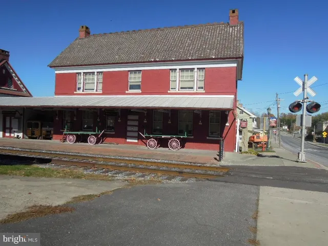 a view of a building with many windows