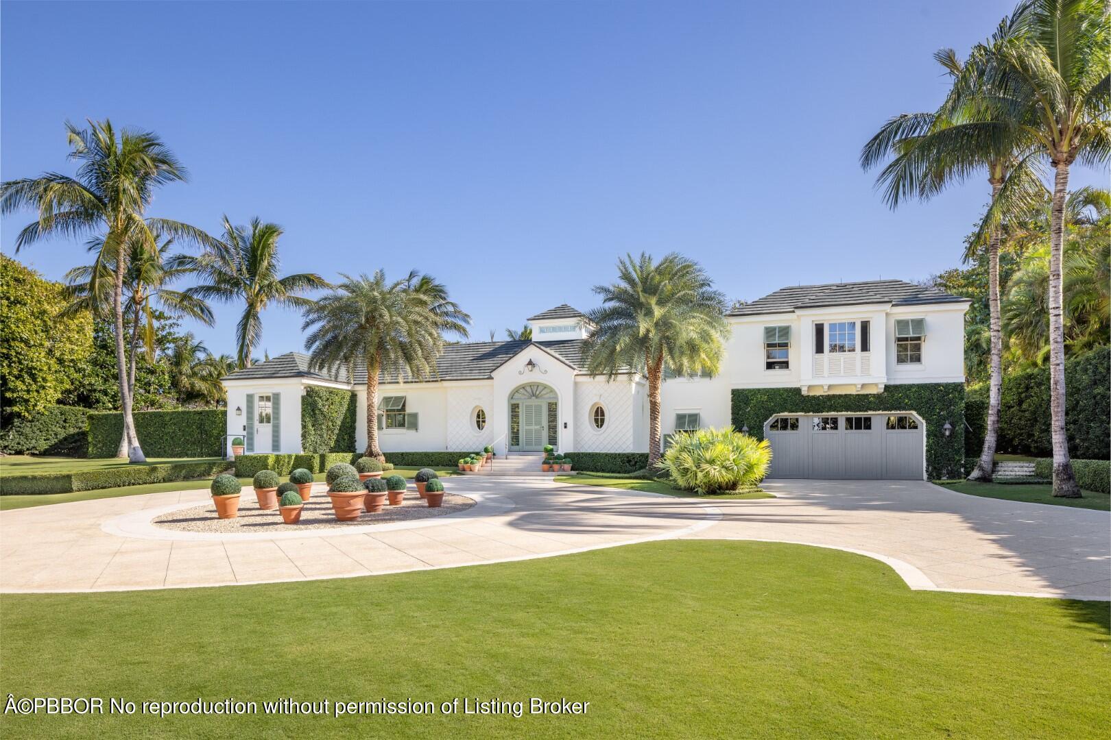 710 South County Road Palm Beach, FL 33480 - Photo 12 of 69 a swimming pool with outdoor seating and yard