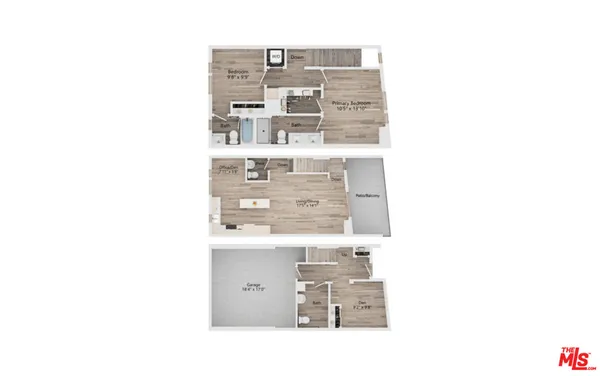 a picture of a bench in a building