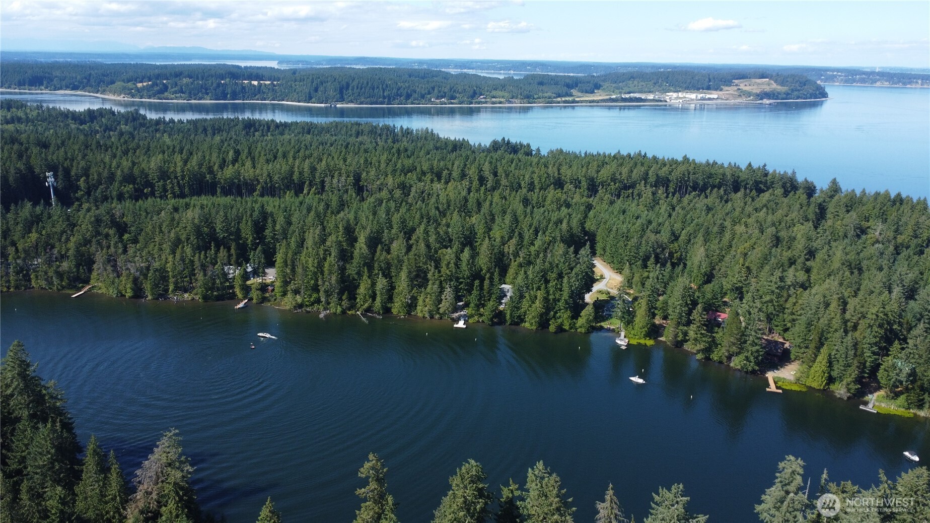 10114 Selma Circle Anderson Island, WA 98303 - Photo 5 of 5 a view of lake and mountain