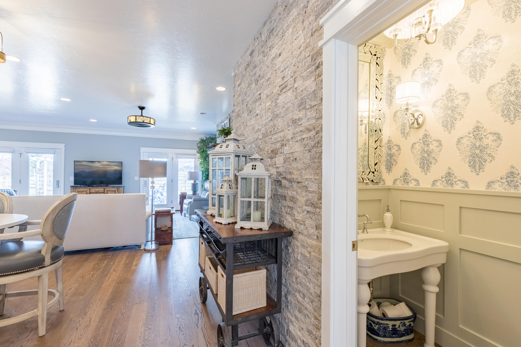 490 Cobble Drive Montrose, CO 81403 - Photo 34 of 58 a living room with furniture and a wooden floor