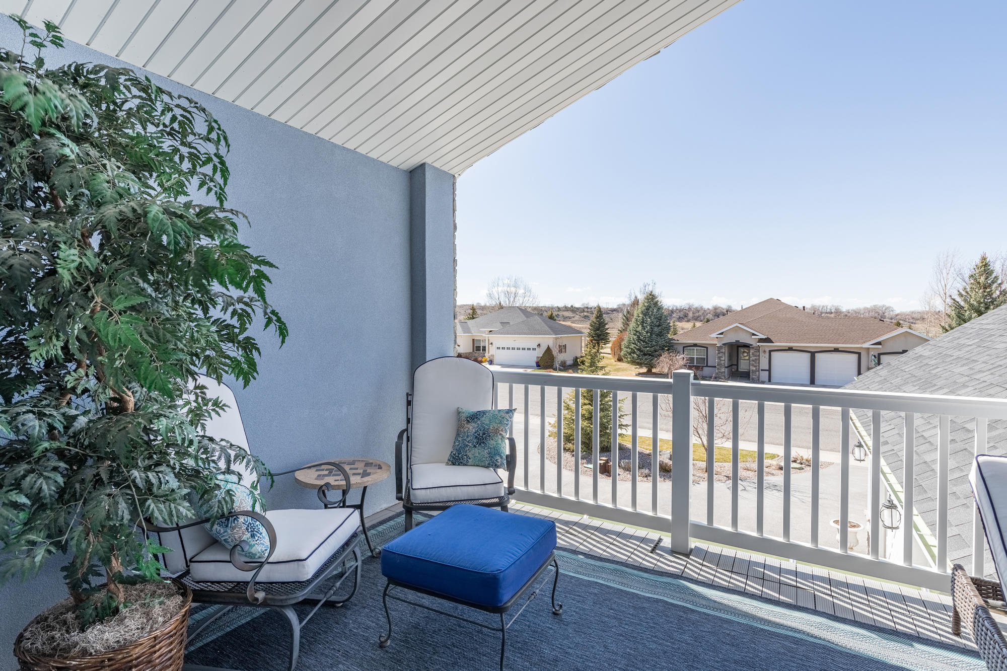 490 Cobble Drive Montrose, CO 81403 - Photo 51 of 58 a view of a balcony with furniture