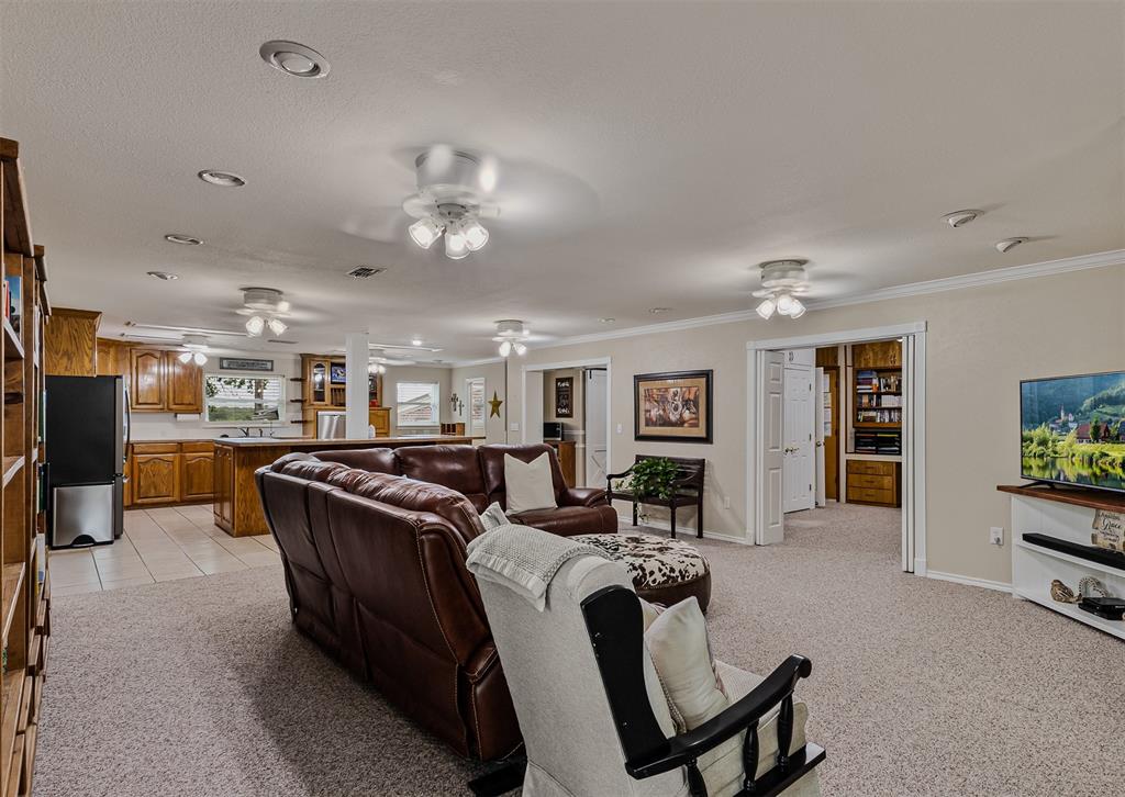 339 Colwell Road Forestburg, TX 76239 - Photo 6 of 31 Open living room of 339 Colwell Rd in Forestburg, TX