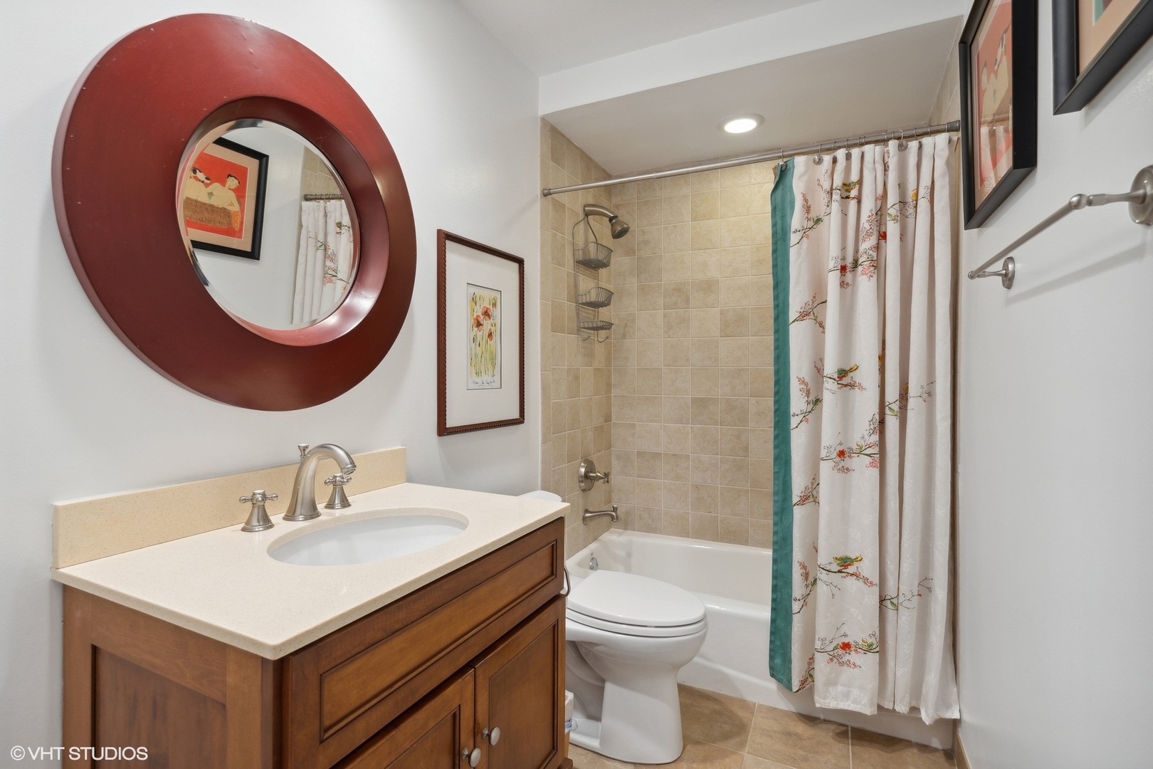 1301 North Dearborn Street, Unit 705 Chicago, IL 60610 - Photo 20 of 25 a bathroom with a sink and a mirror