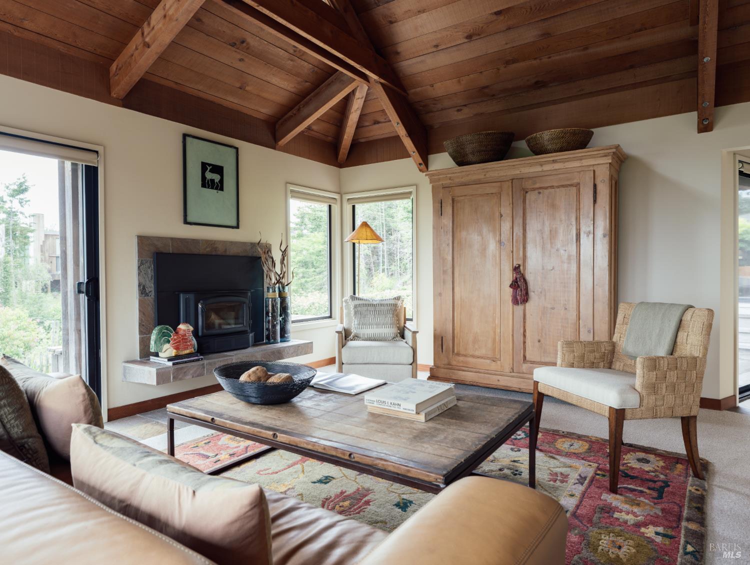 35925 Seaward Reach The Sea Ranch, CA 95497 - Photo 13 of 38 The light filled Living Room with ocean and garden views encompasses Sea Ranch style.