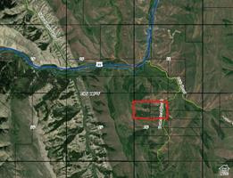800 Homestead Road Road Cokeville, WY 83114 - Photo 49 of 49 Satellite Map. Indicating the geographic coordinates and boundaries of the property
