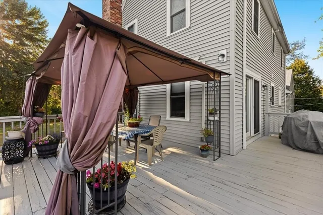 a view of a house with a street