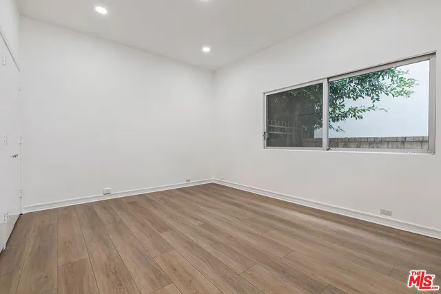 wooden floor in a room