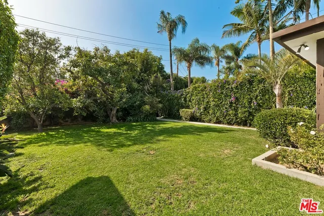 a view of a yard in front of a house