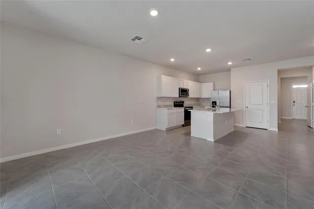 a view of empty room