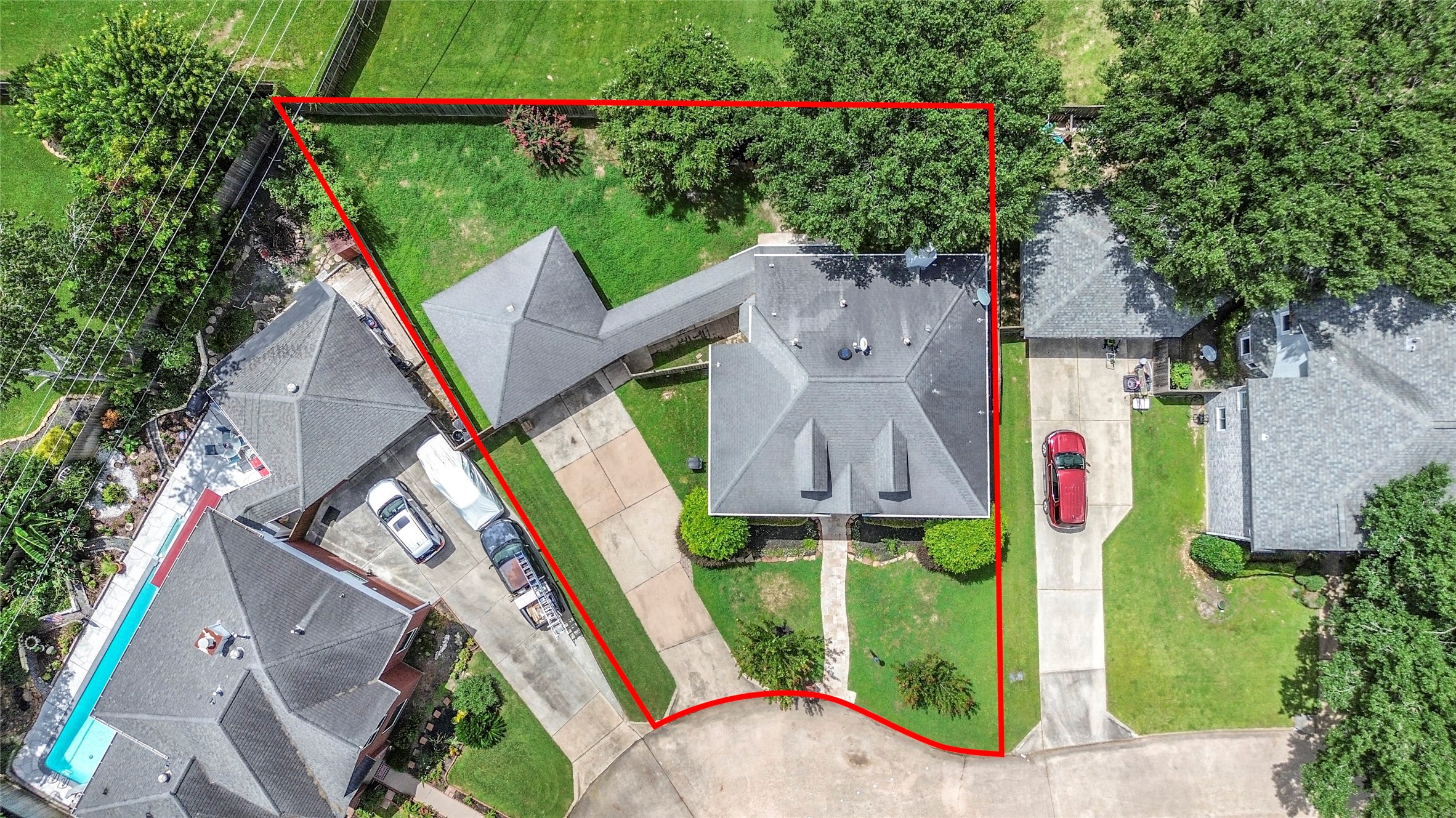 8510 Canyon Pine Drive Spring, TX 77379 - Photo 5 of 42 an aerial view of a house