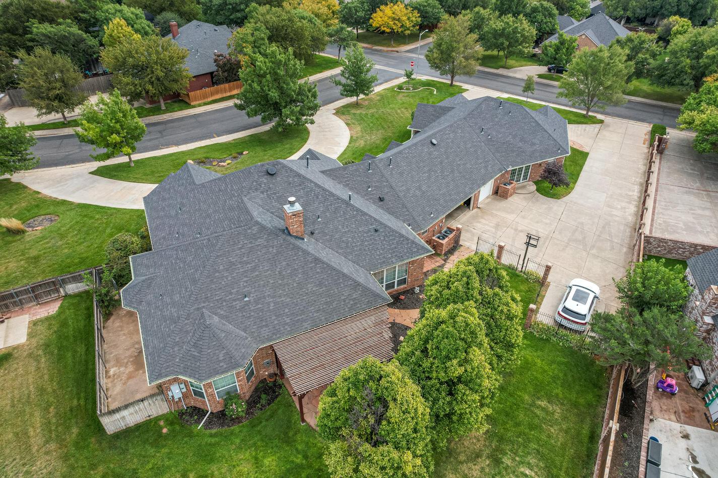 7500 Bayswater Road Amarillo, TX 79119 - Photo 42 of 46 an aerial view of a house with outdoor space
