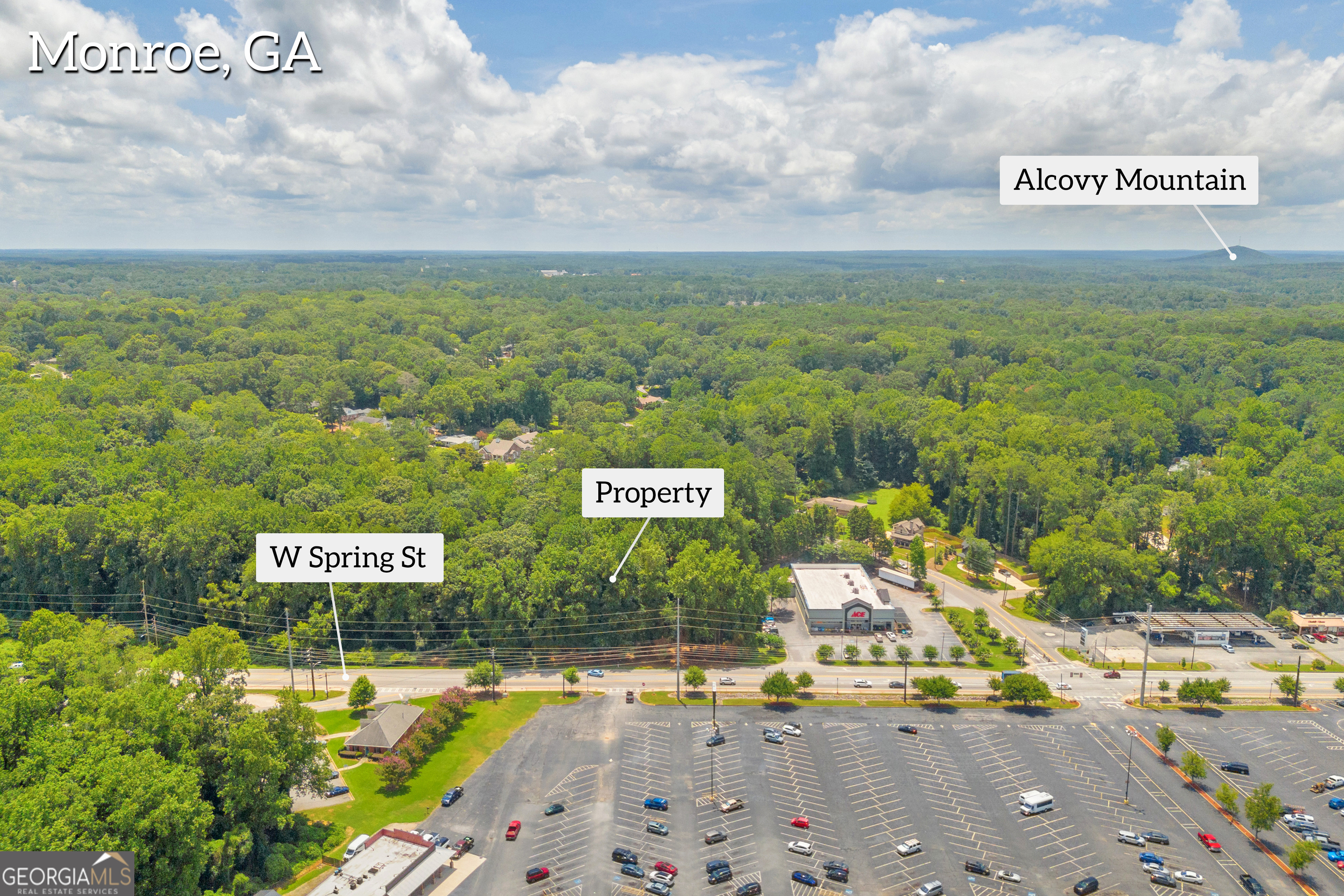 701 West Spring Street Monroe, GA 30655 - Photo 5 of 14 a view of a city