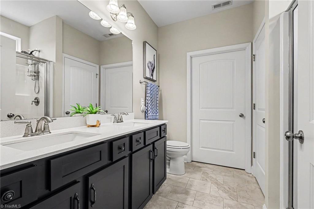 6474 Rogers Farm Road Pleasant Garden, NC 27313 - Photo 9 of 23 Primary En Suite Bath with 5ft shower!