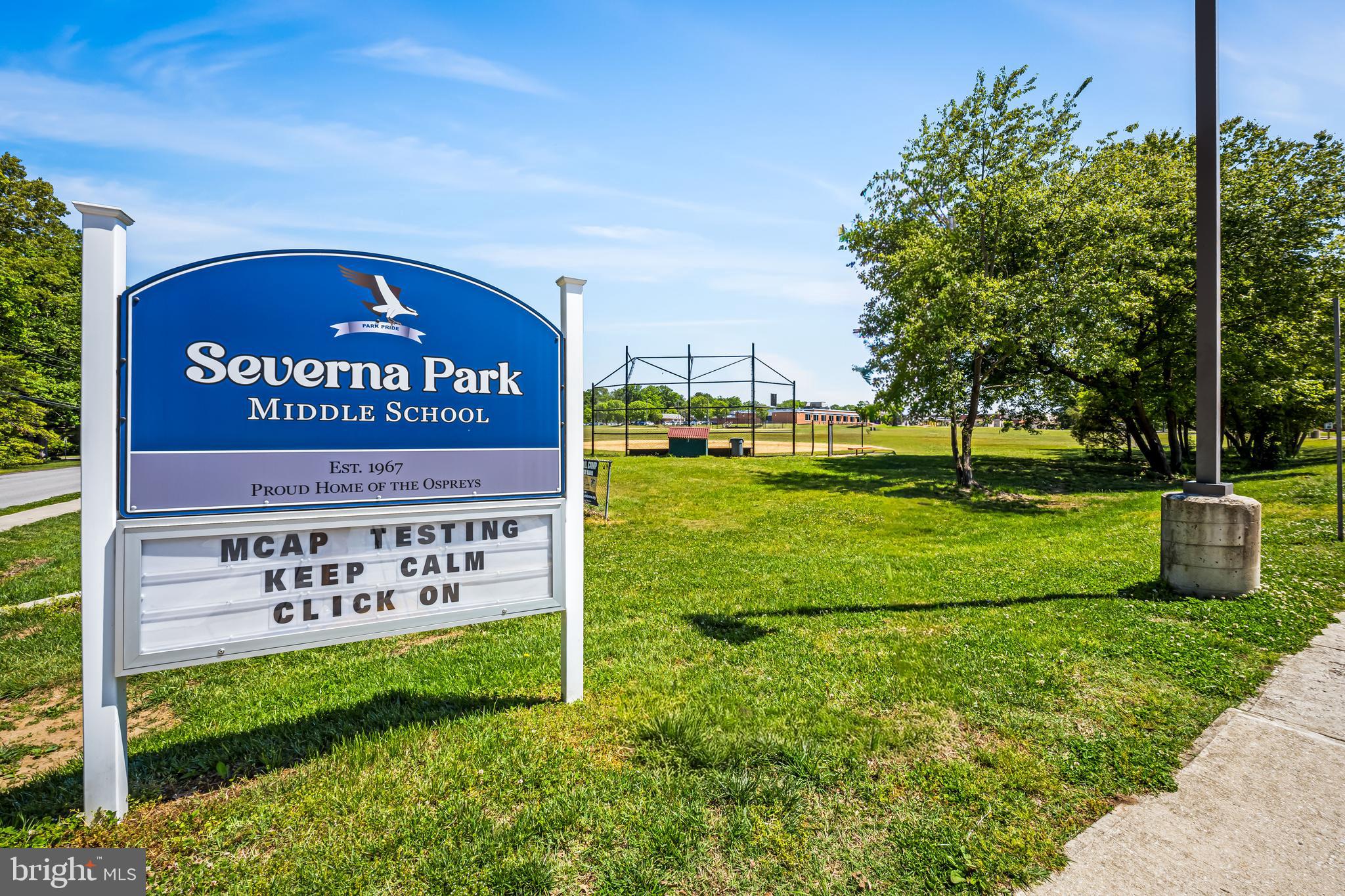 381 Sheffield Road Severna Park, MD 21146 - Photo 59 of 61 Walk to Middle School
