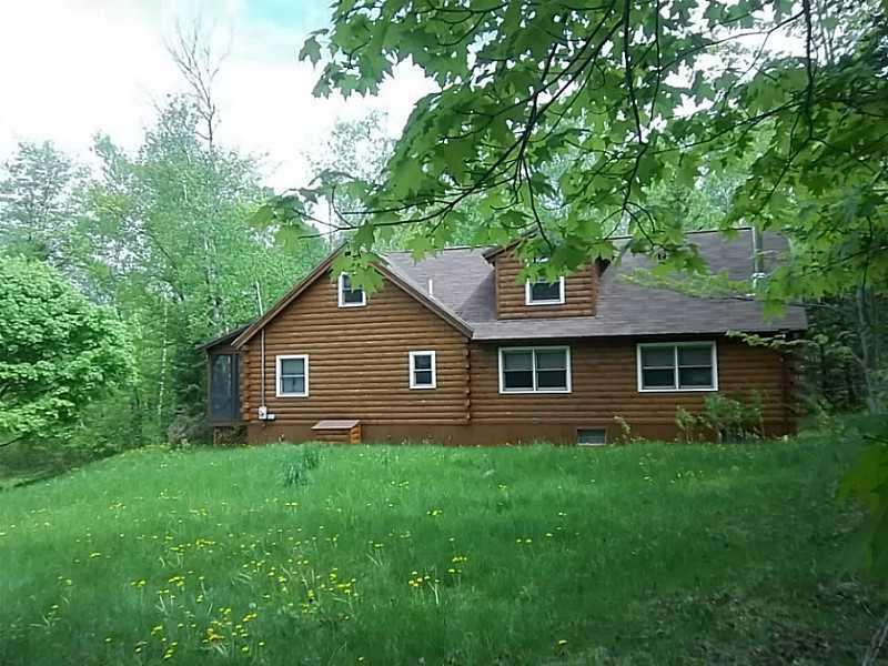 176 Stephens Road Oquossoc, ME 04964 - Photo 20 of 30 Exterior Side View. Shows original...
