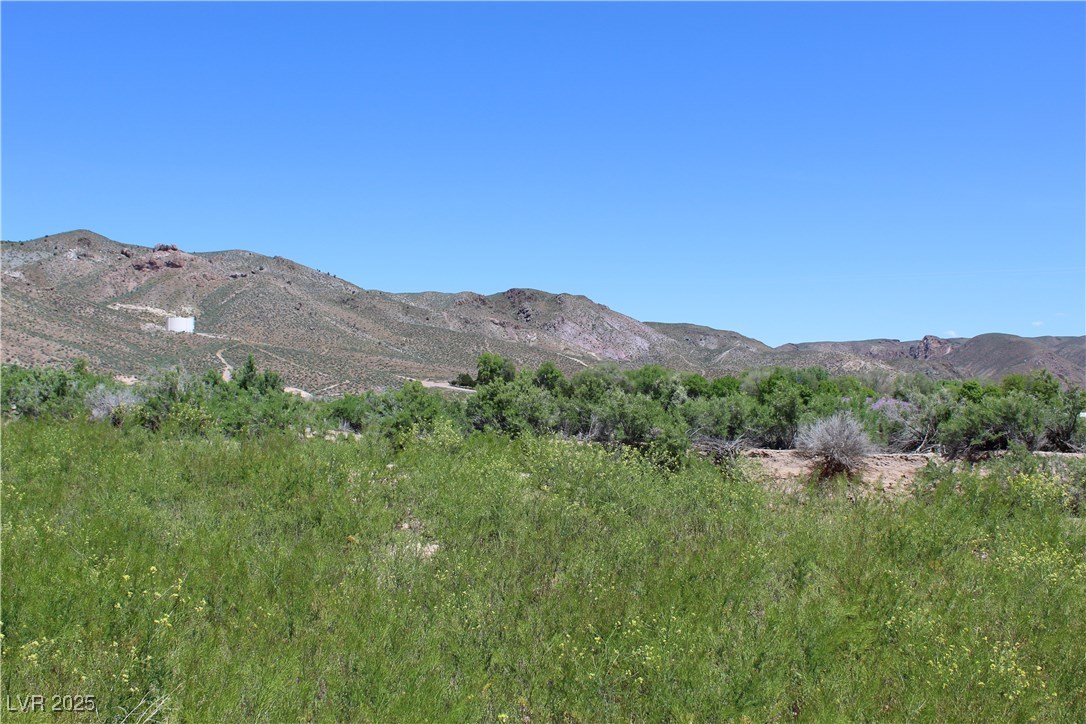 14.54 Acres Caliente, NV 89008 - Photo 6 of 7 Viewing the hillside water tank that serves water to the property.