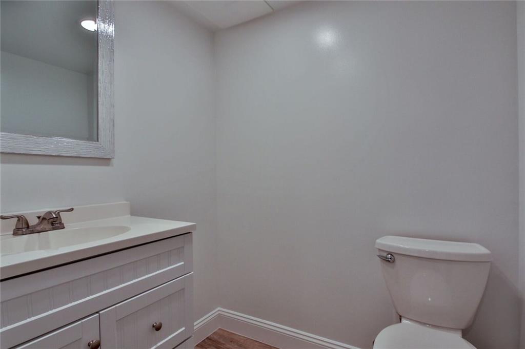 938 Bebout Road Venetia, PA 15367 - Photo 18 of 20 Basement bathroom with recessed lighting and granite top vanity