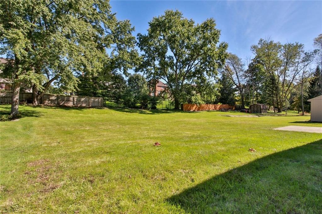 938 Bebout Road Venetia, PA 15367 - Photo 20 of 20 Very nice, large, level rear yard is perfect for family cookouts or for kids to play. There is also a nice large shed for a tractor/lawnmower and tools.