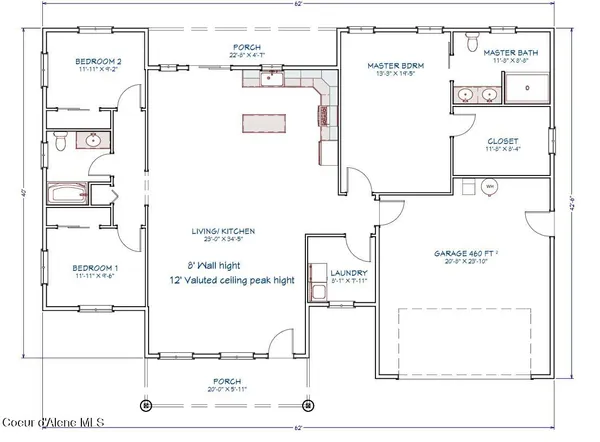$529,000 | 329 Hardy Loop, Bonners Ferry, ID 83805