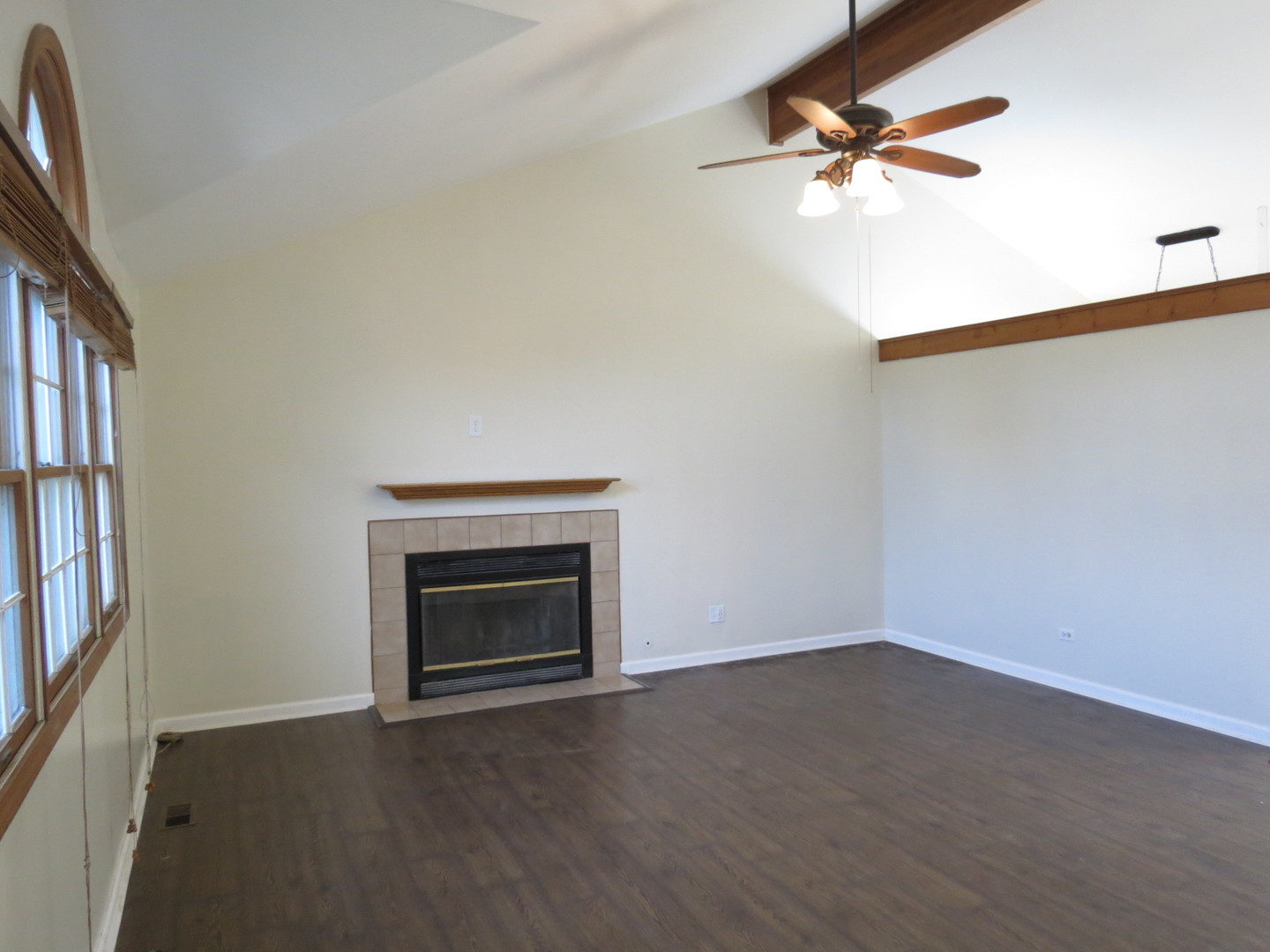 274 East 34th Street Steger, IL 60475 - Photo 4 of 26 an empty room with windows and fireplace