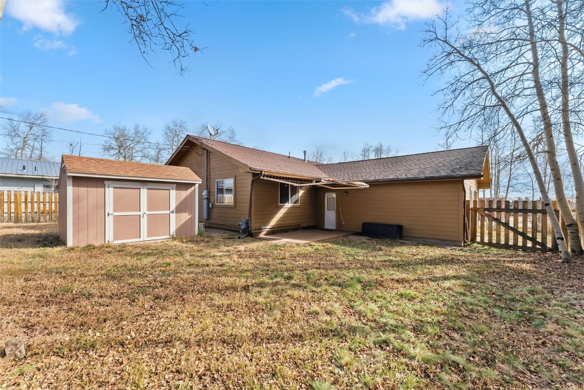 316 3rd Street Fairplay, CO 80440 - Photo 28 of 37 a house with yard in front of it