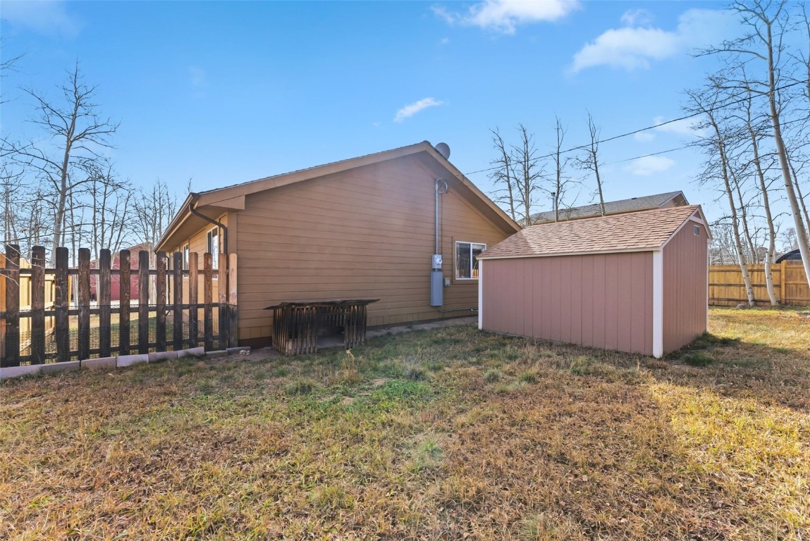 316 3rd Street Fairplay, CO 80440 - Photo 29 of 37 a view of a house with wooden fence