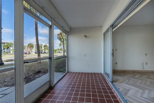 a view of empty room