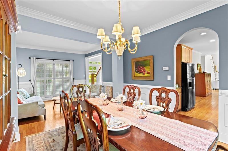 1169 Dawn View Lane Northwest Atlanta, GA 30327 - Photo 11 of 61 a view of a dining room with furniture