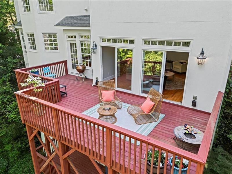 1169 Dawn View Lane Northwest Atlanta, GA 30327 - Photo 47 of 61 a view of a deck with furniture