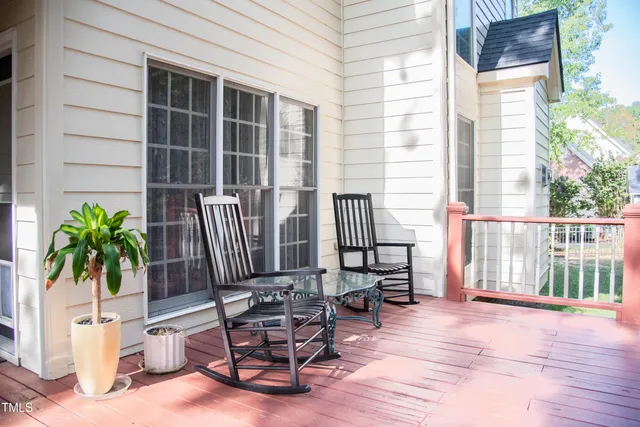 a front view of a house with a porch