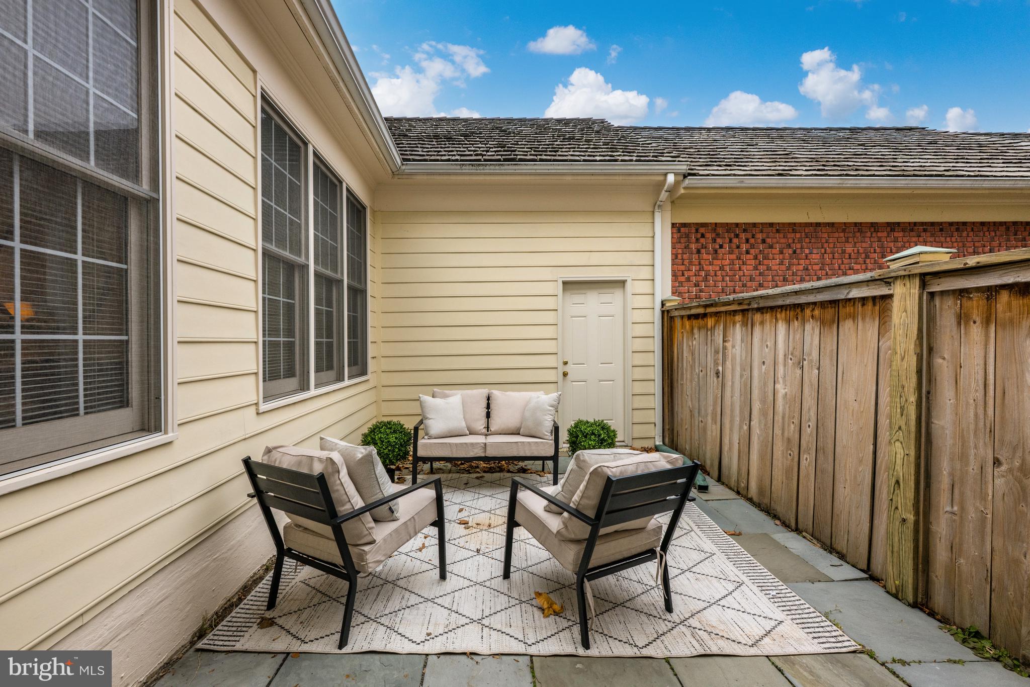 313 Hart Road Gaithersburg, MD 20878 - Photo 18 of 33 a view of two chairs in the balcony