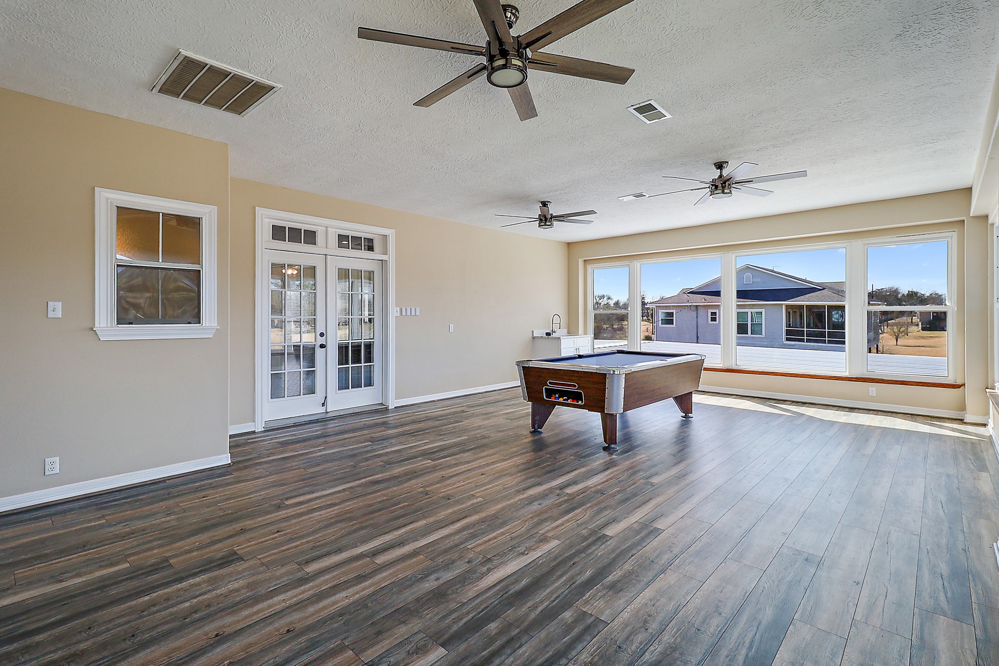1306 Spring Branch Drive Baytown, TX 77523 - Photo 36 of 38 a living room with wooden floor and furniture