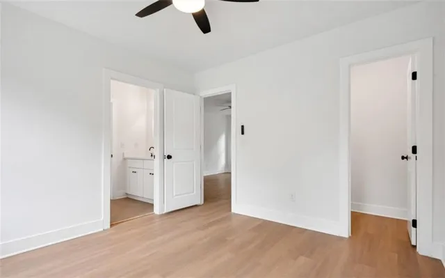 wooden floor in an empty room